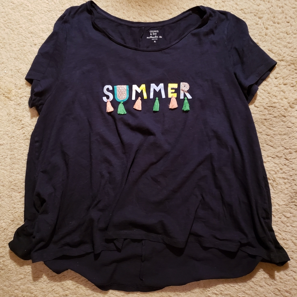 Crown & Ivy Summer Tee